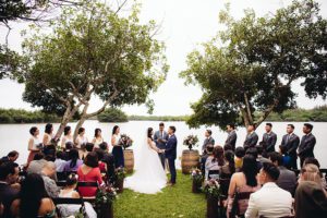 wedding ceremony at molii gardens