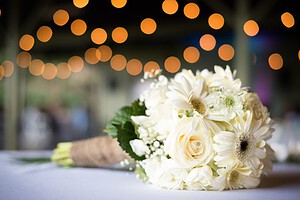 flowers at a wedding in hawaii