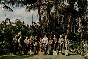 group photo of the island kings band