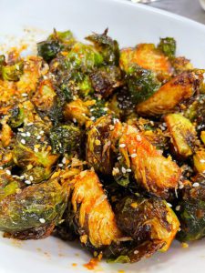 seasoned brussel sprouts catering