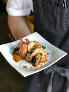 seafood entree for hawaii weddings and events