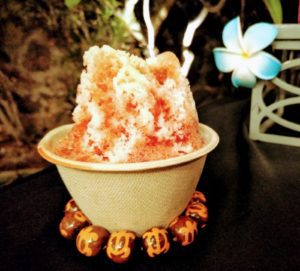 Shave Ice Dessert from Hawaii