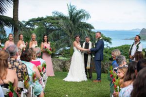 Bride and Groom Getting Married in Hawaii